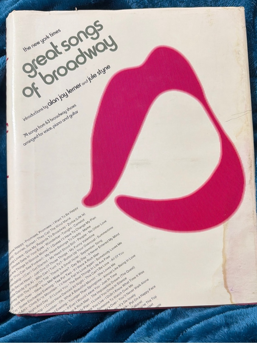 Vintage Great Songs of Broadway Songbook